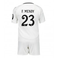 Real Madrid Ferland Mendy #23 Hjemme Trøje Børn 2024-25 Kortærmet (+ Korte bukser)